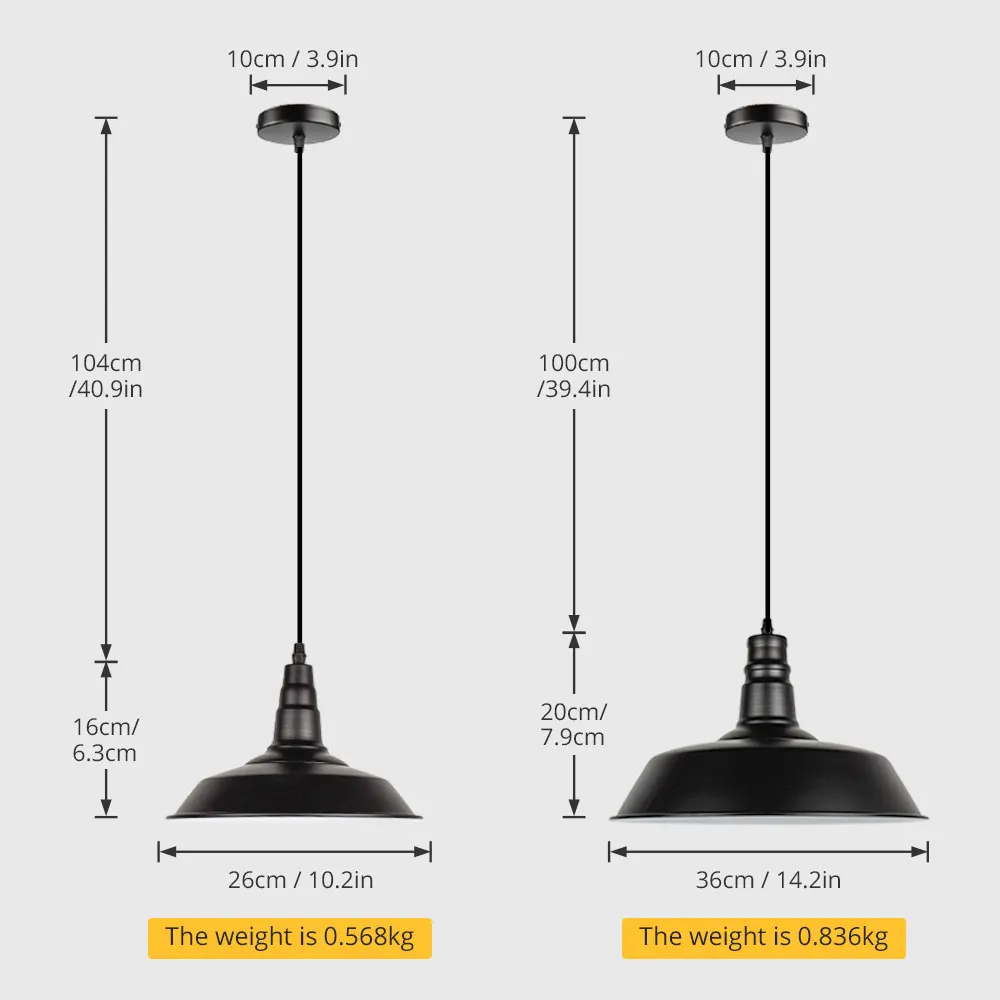 ASCELINA americano lámpara de Loft luces de una sola cabeza restaurante iluminación de bar de lámpara colgante de Metal para el hogar iluminación Luminarias