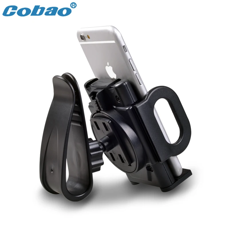 Cobao Универсальный Автомобильный держатель для телефона с солнцезащитным