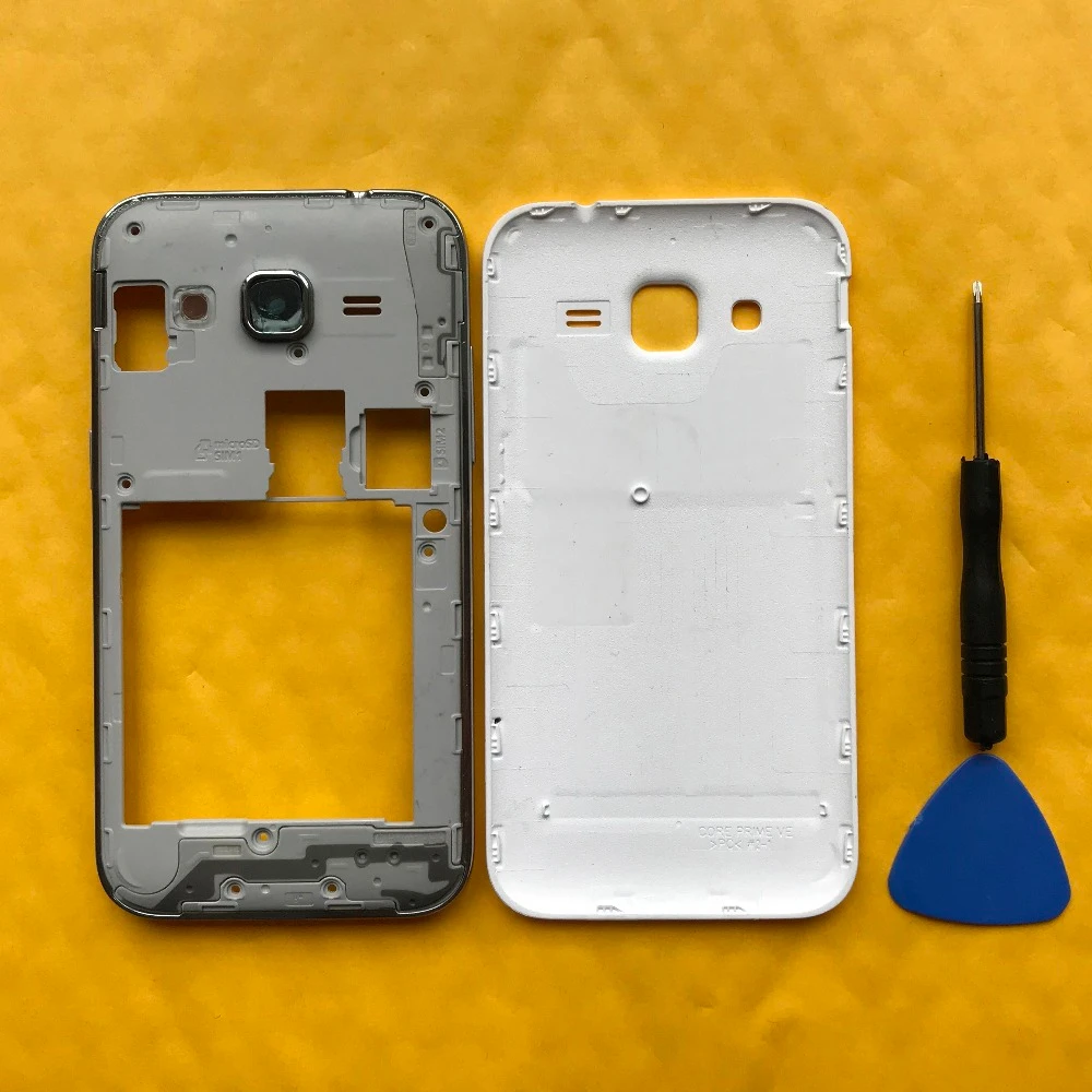 Original Phone Middle Frame Housing Cover With Rear Battery Door For Samsung Galaxy Core Prime VE G361 G361F G361H Chassis Case
Original Phone Middle Frame Housing Cover With Rear Battery Door For Samsung Galaxy Core Prime VE G361 G361F G361H Chassis Case