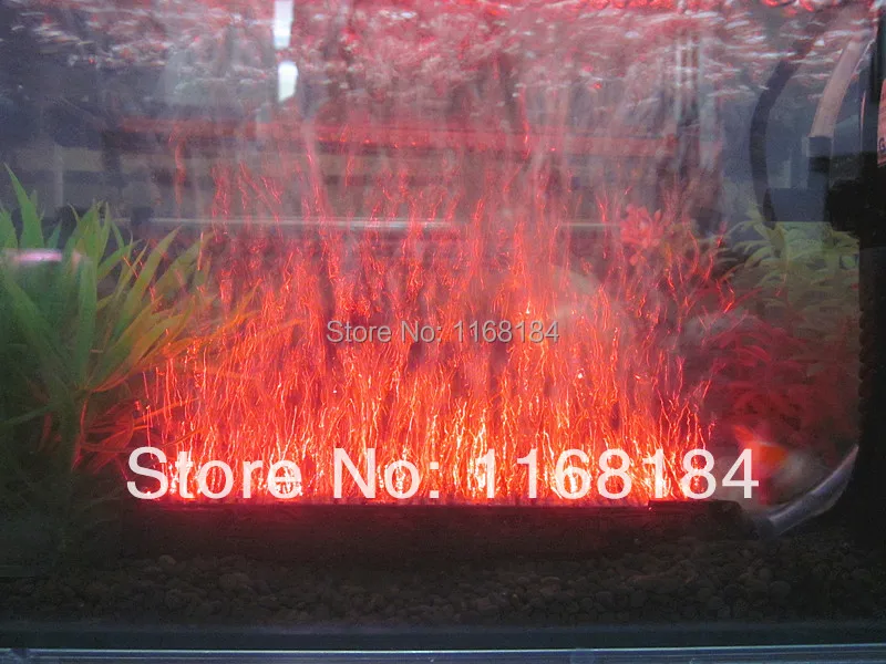 

NEW SMD 51CM 5.5W Aquarium Fish Tank BEAMING Underwater Submersible Air Bubble Safe Led Aquarium Underwater free shipping