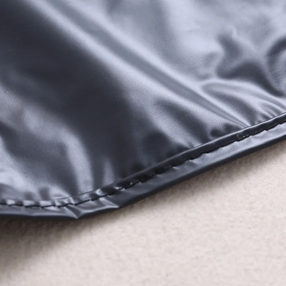 Короткая квадратная черная Водонепроницаемая накидка для парикмахерской|cutting