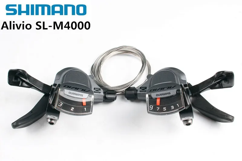 Shimano Alivio M4000 SL рычаг переключения установить Перестановка MTB R + L 3x9 SPD Rapidfire