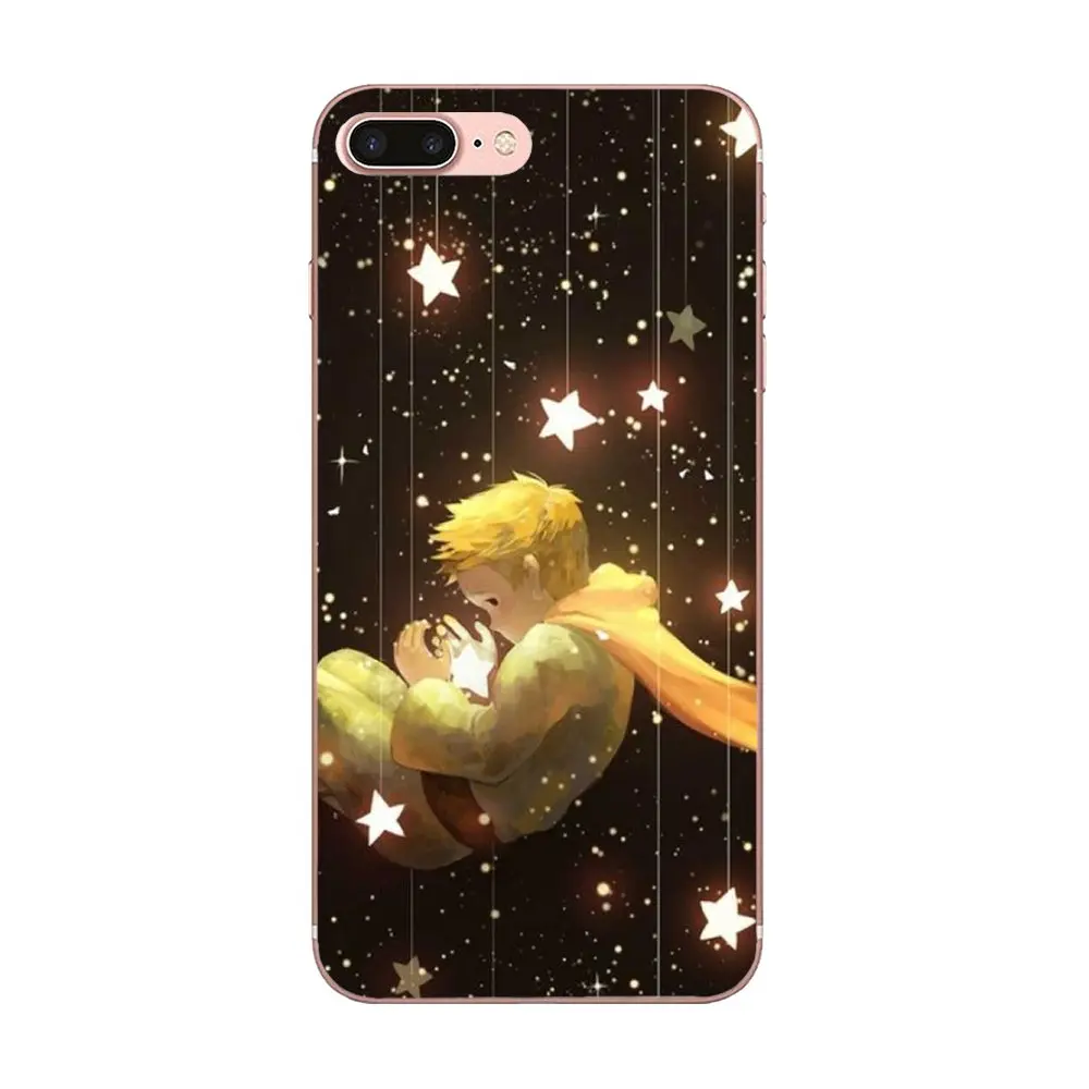 Мягкий чехол для телефона Apple iPhone 4 4S 5 5C 5S SE 6 6S 7 8 Plus X XS Max XR The Little Prince On Mint Soft |