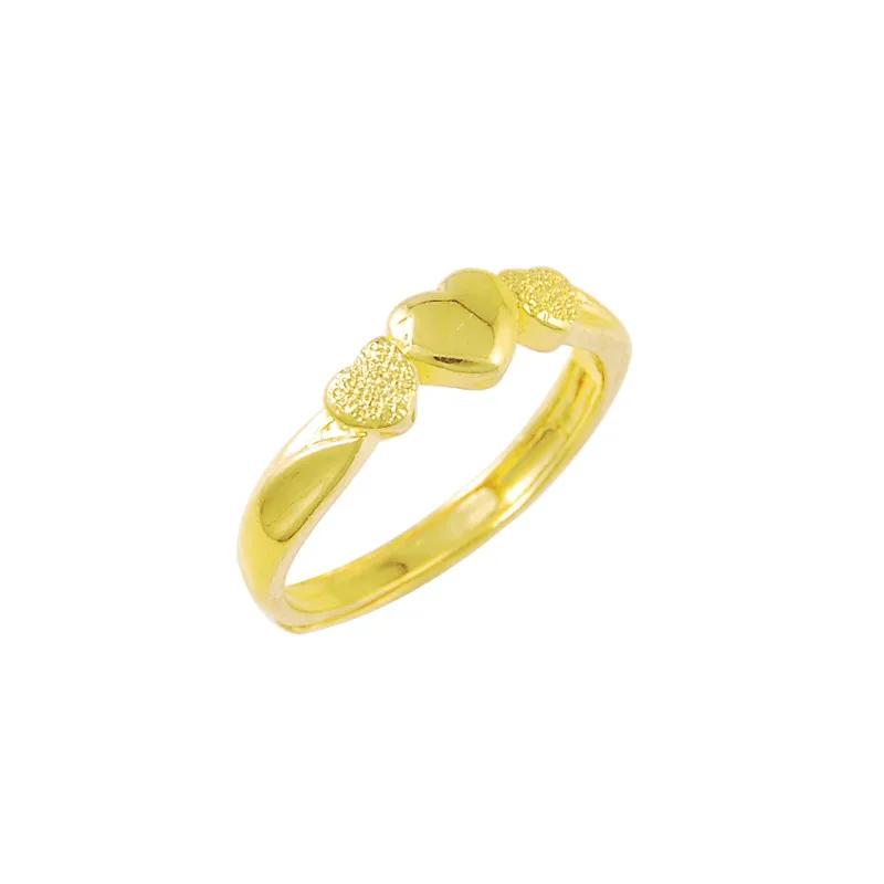 Кольцо женское золотистое в эфиопском стиле с изменяемым размером | Украшения и