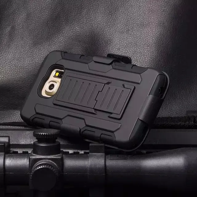 Противоударный защитный чехол Heavy Duty Жесткий с зажимом для крепления к поясному