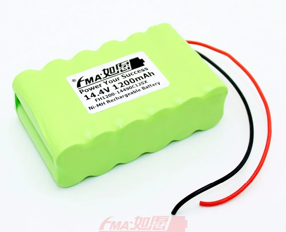 Ni-MH AA 14.4V 1200-2000mAh Rechargeable Battery Pack 12SX for Emergency Exit Light Portable device backup power | Электроника