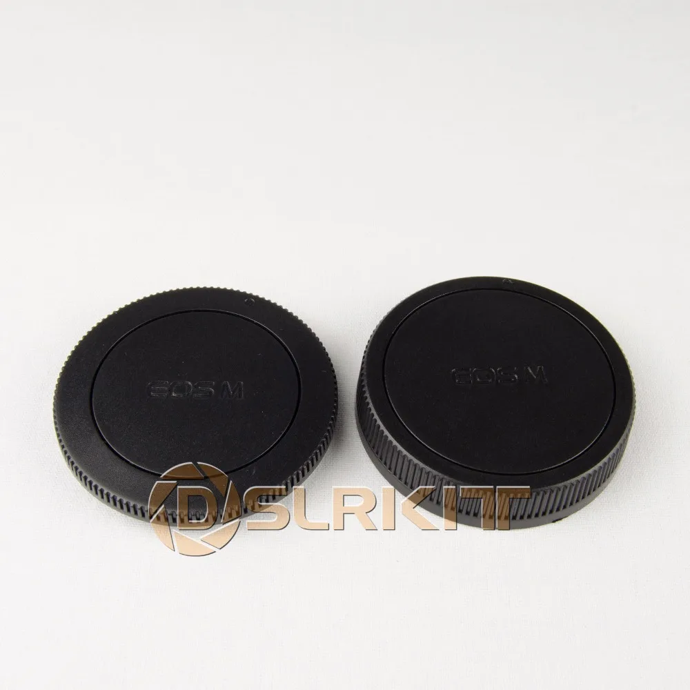 Задний объектив DSLRKIT + Крышка корпуса камеры для Canon EOS M EF M2 Mount|cap for canon|camera body covercamera