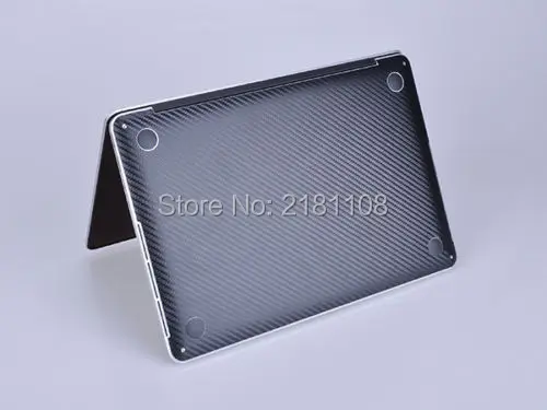Тонкий Клей Vyncl из углеродного волокна для Macbook Pro 13 Retina Air11 15 черный/серебристый