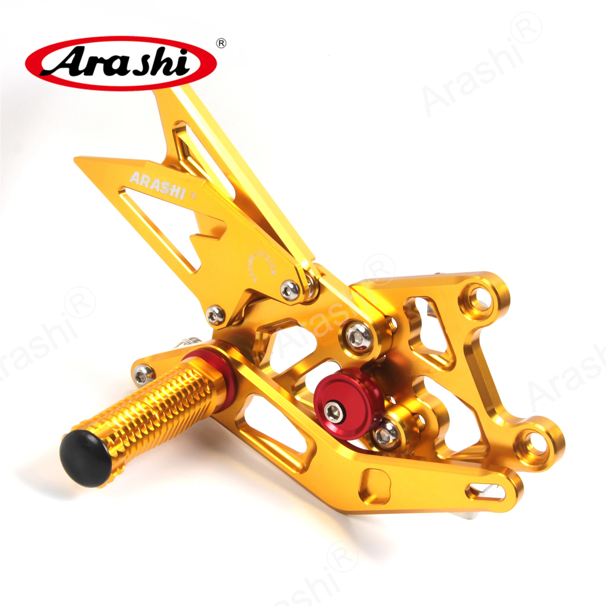 ARASHI мотоциклетные наездники подножки Rearsets для HONDA CBR600RR 2007 2008 CBR 600 CBR600 RR
