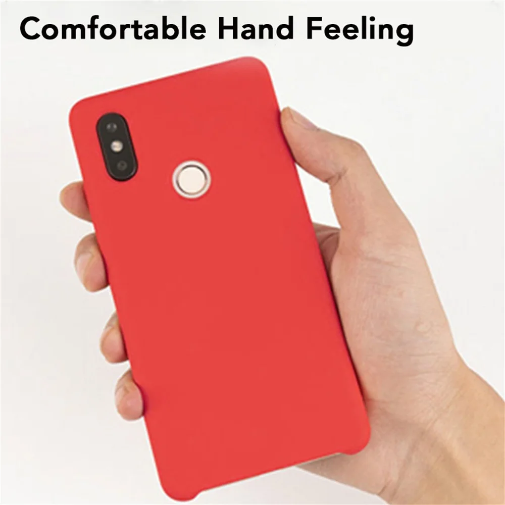 BALMORA Liquid Silicone Case For Xiaomi 8 se 6 6x max 3 plus mix 2s Protective Original Back Cases Redmi 6a Phone Coating | Мобильные