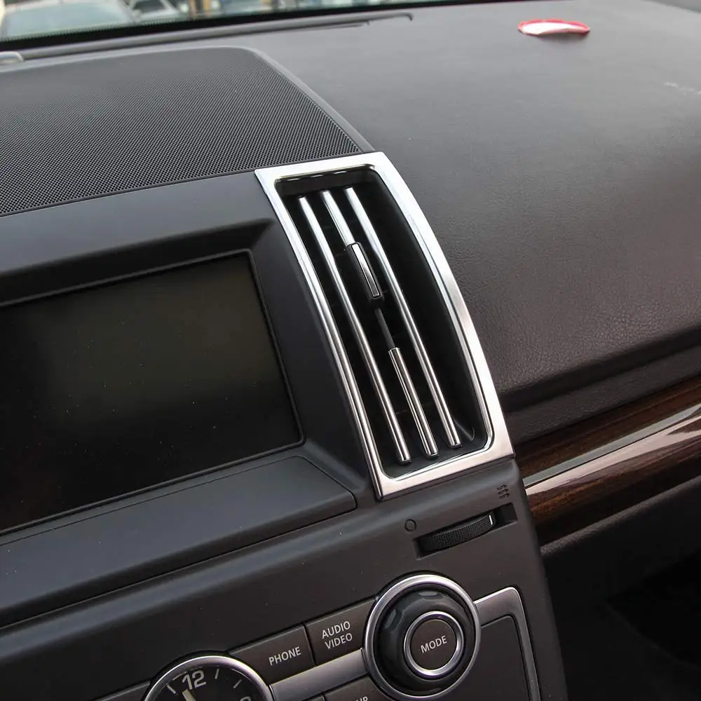 8 шт. хромированные полоски для вентиляционного отверстия салона автомобиля Land