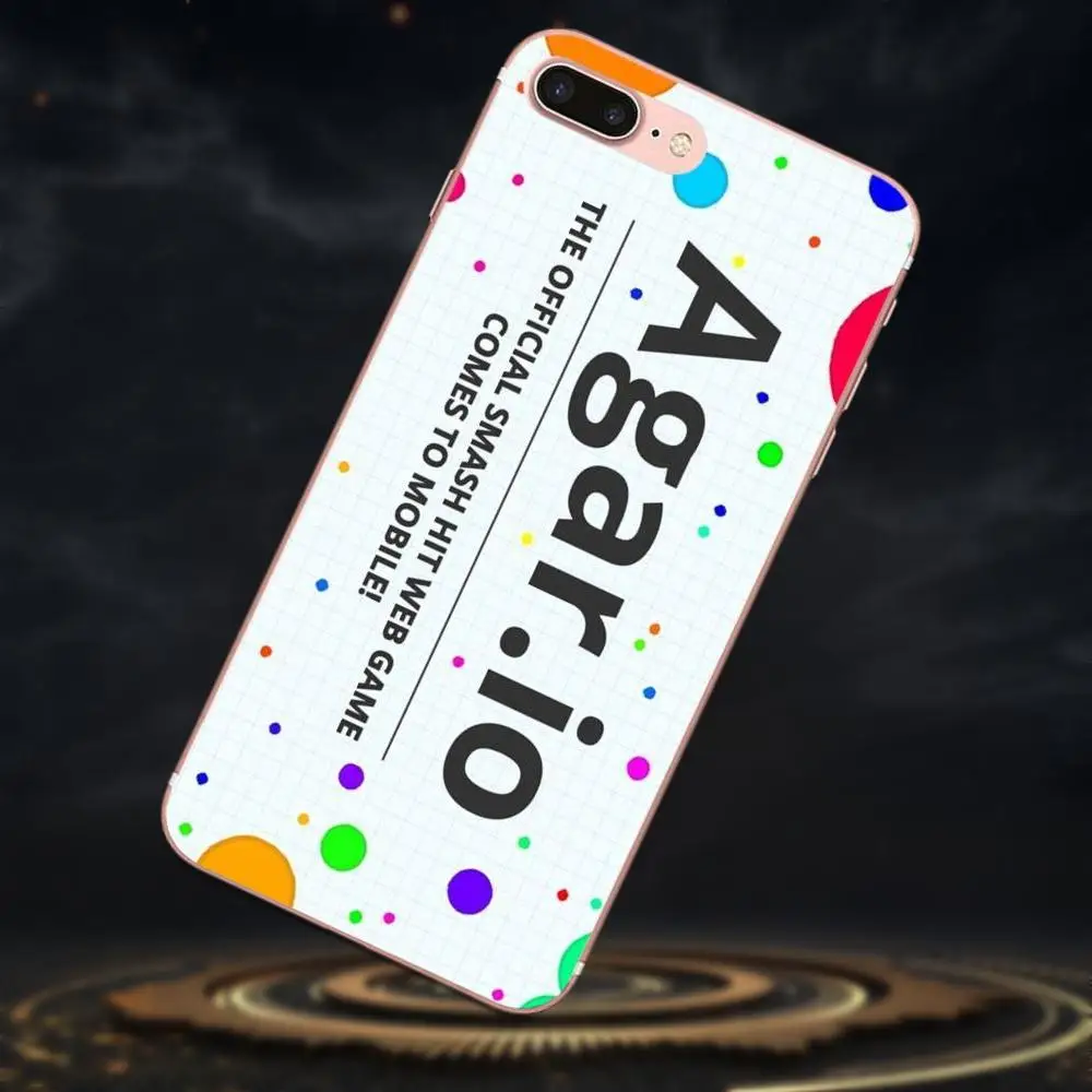 Мягкие чехлы для телефонов из ТПУ баскетбольная кожа Agario Apple iPhone 4 4S 5 5C 5S SE 6 6S 7 8 Plus X