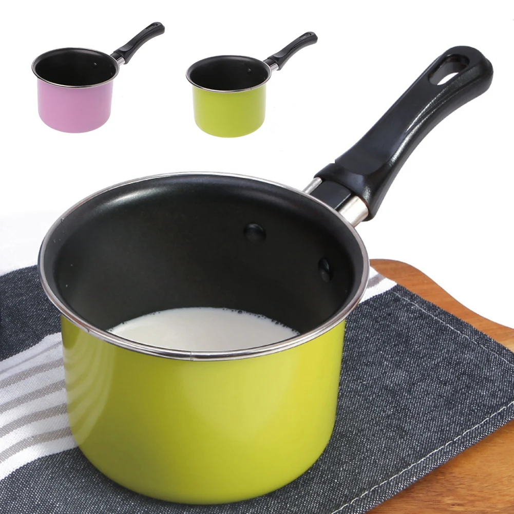 Новые летние дизайнерские мини кастрюля для подогрева молока Антипригарная
