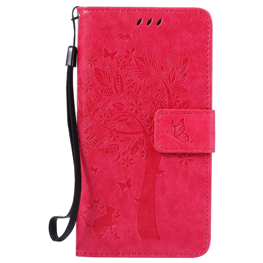 Кожаный чехол для coque huawei Y3 II Y3 2/huawei Y5II Y5 II 2 Чехол для huawei Y6 дерево узор сумки для мобильных телефонов+ держатель для карт