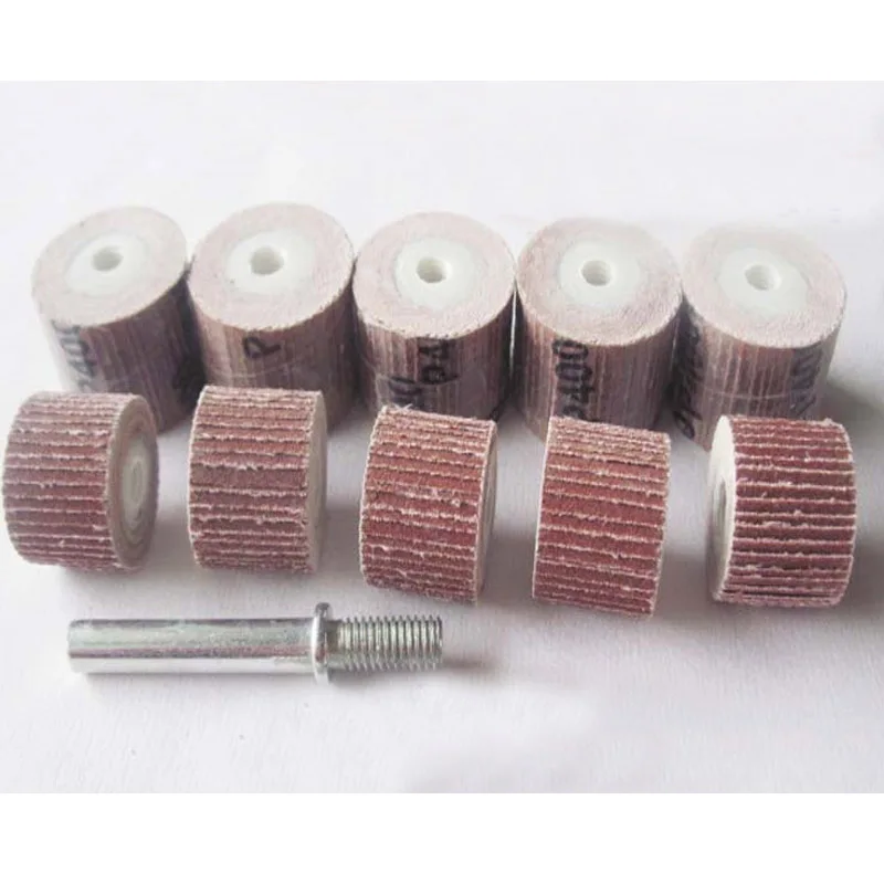 10 шт. 12 7 мм шлифовальный круг из наждачной бумаги Мини дрель dremel инструменты