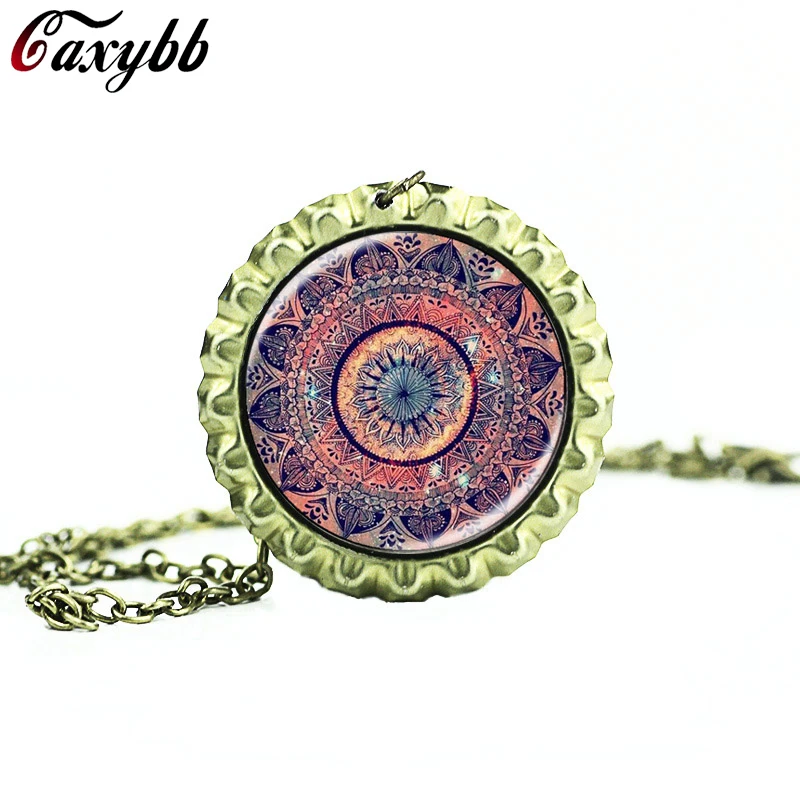 Caxybb новейший художественный дизайн Мандала великолепие калейдоскоп цвет