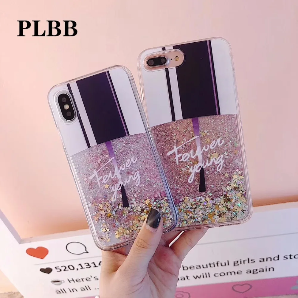 PLBB Роскошный лак для ногтей Для Девочек Блестящий блестящий порошок жидкий