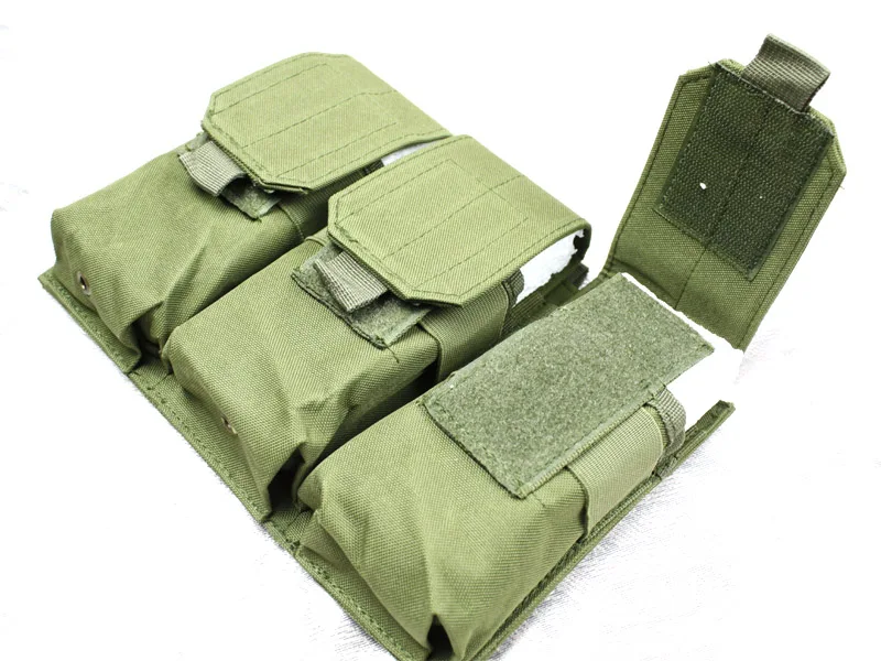 

Tactical 3 league magazine pouch green Suitable for all kinds tactical vest