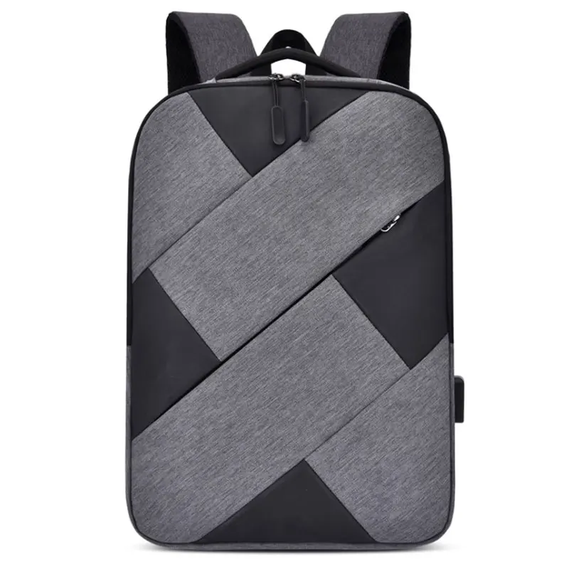 Мужской водонепроницаемый рюкзак с отделением для ноутбука 15 6 дюйма и двумя USB