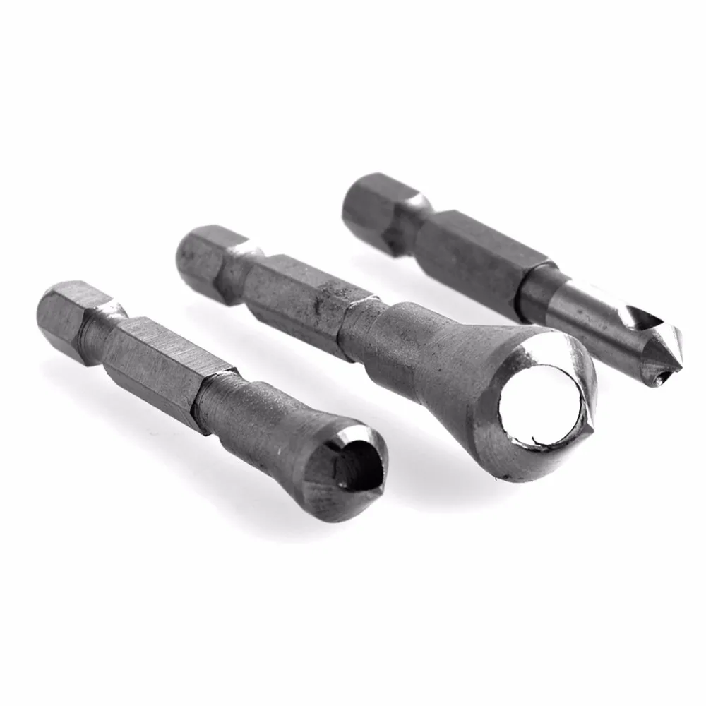3 шт./компл. деревообрабатывающая Зенковка сверло Буровое для зачистки Hex Shank