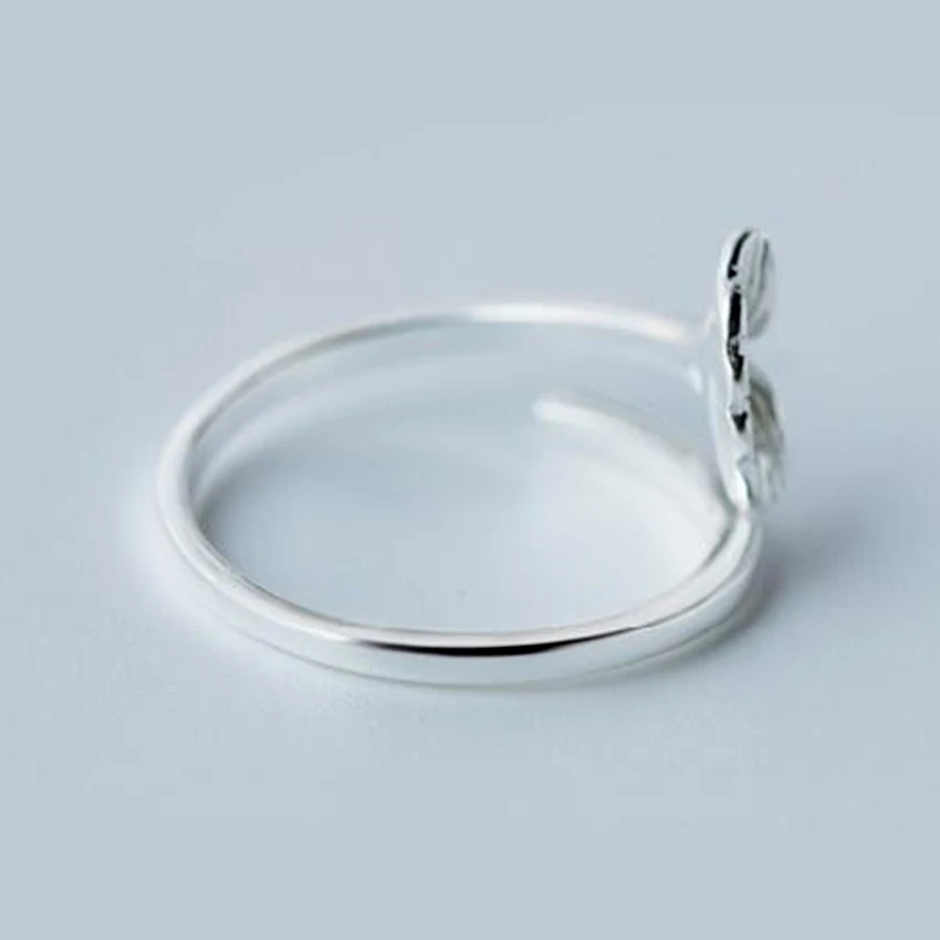 Cxwind гингко лист Форма кольцо палец открытый дизайн оболочки кольца с листьями