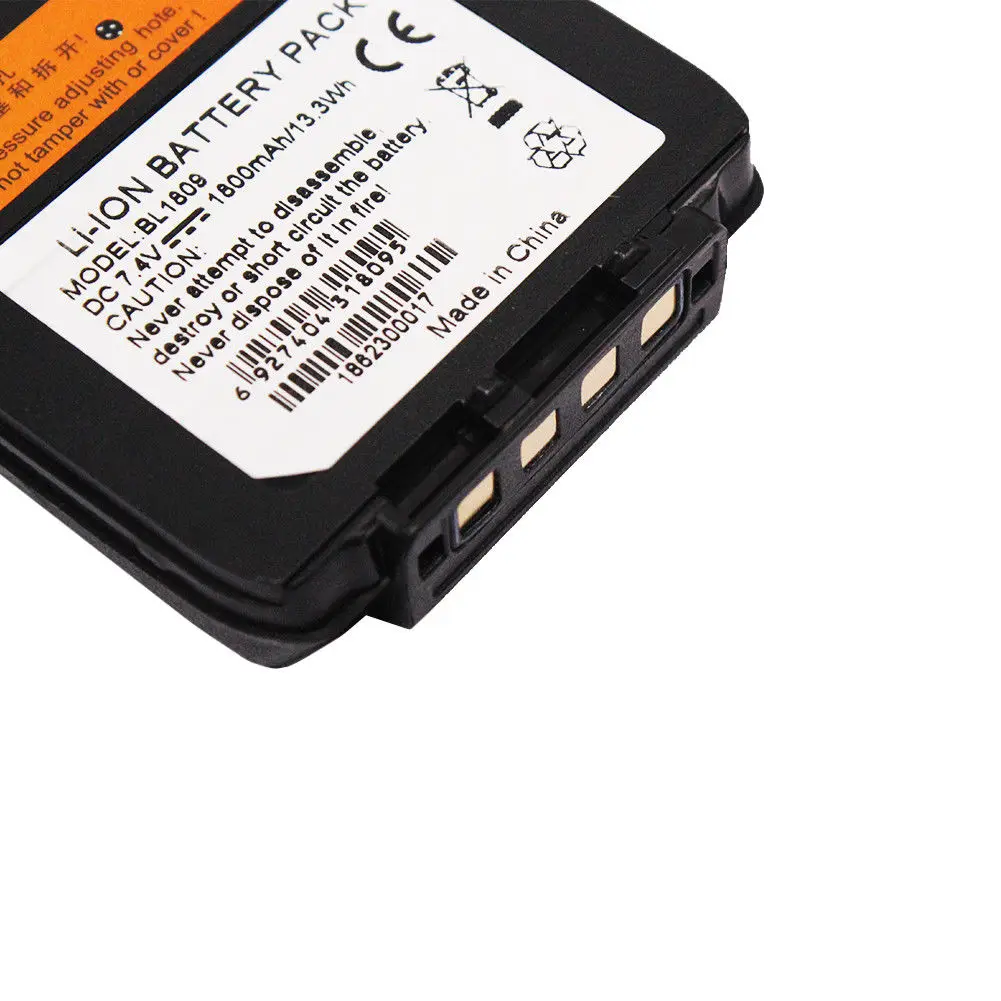 BL1809 BL1103 BL1401 1800 мА/ч литий ионный аккумулятор Батарея для HYT HYTERA радио X1 Z1 X1E X1P Z1P