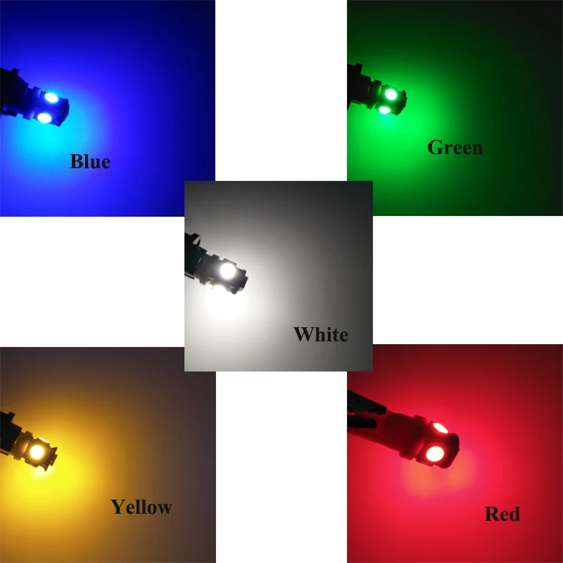1000 шт. заводская цена 12В 24В T10 5Smd 5050 W5W 168 194 светодиодный автомобильный светильник