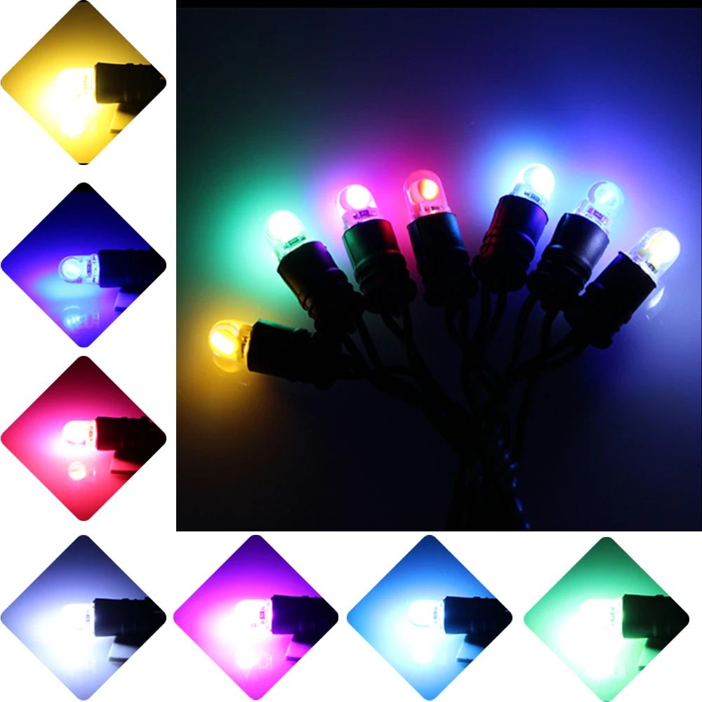 KEIN 10 шт. 194 led w5w лампа t10 168 силиконовый cob светильник номерного знака туалетный