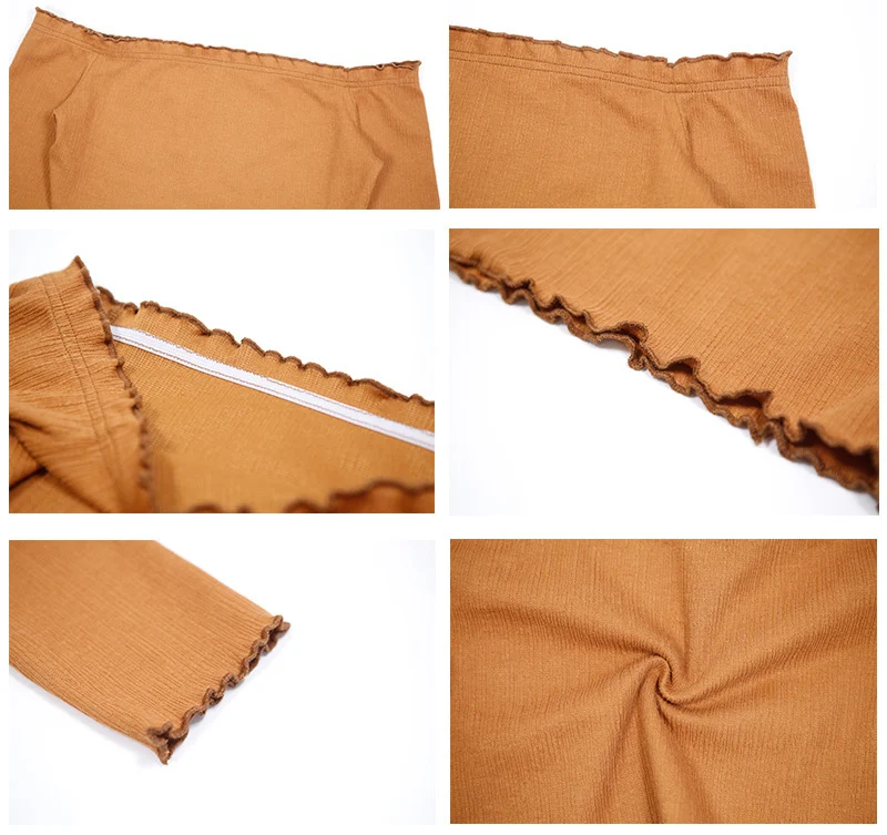 Женская облегающая футболка с открытыми плечами однотонный укороченный топ в