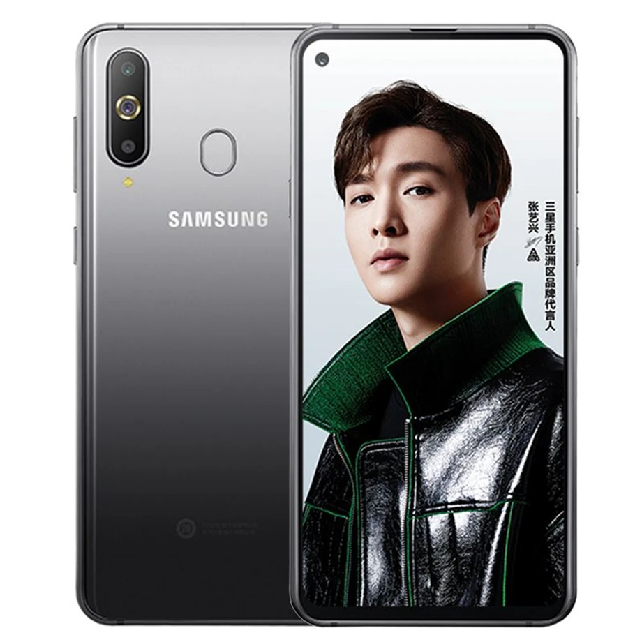 Samsung Galaxy A8s G8870 Dual Sim Восьмиядерный 6," 4 камеры 8 ГБ ОЗУ 128 Гб ПЗУ мобильный телефон Snapdragon 710 NFC