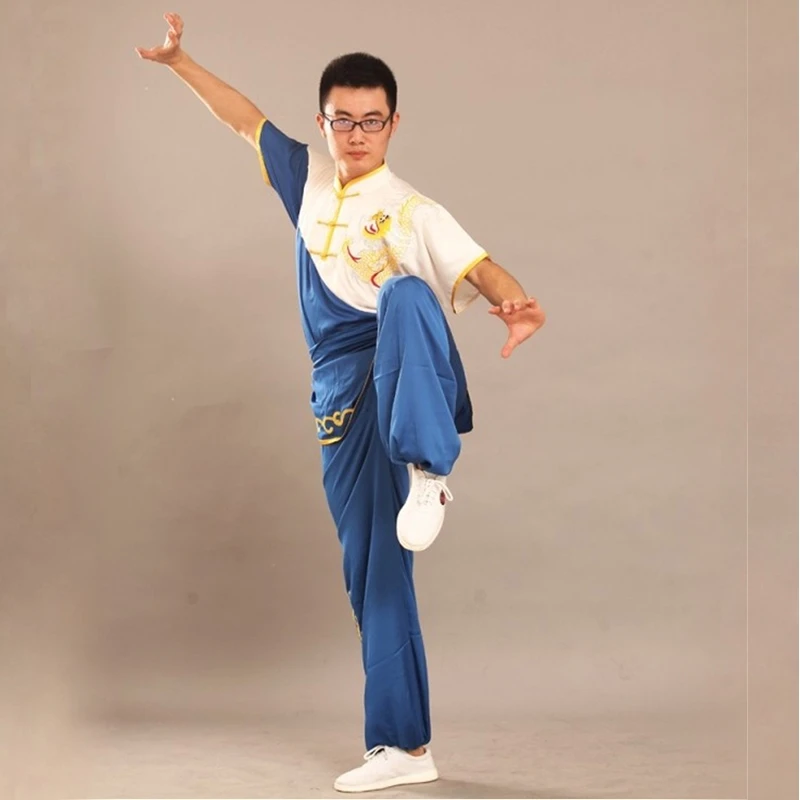Одежда Wushu Униформа костюм в виде крыла кунг фу униформа для боевых искусств