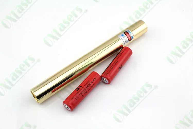 Oxlasers полный латунный корпус ox-bx8 Pro 4000 МВт 4 Вт фокус горения Синий лазерная указка