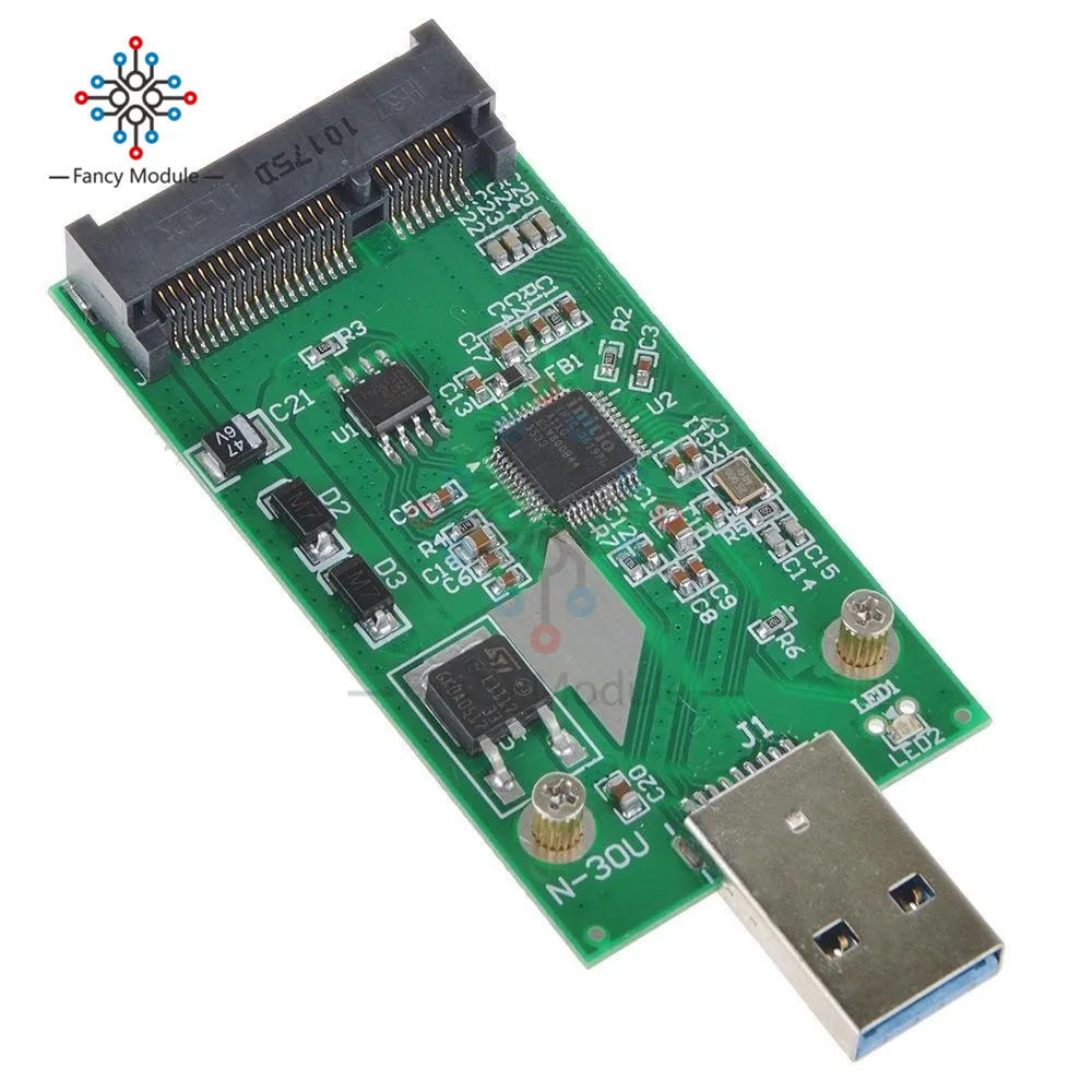 Переходник с USB 3 0 на Mini PCIE mSATA SSD Внешний SSD|usb 3.0|usb 3.0 ssdusb to |