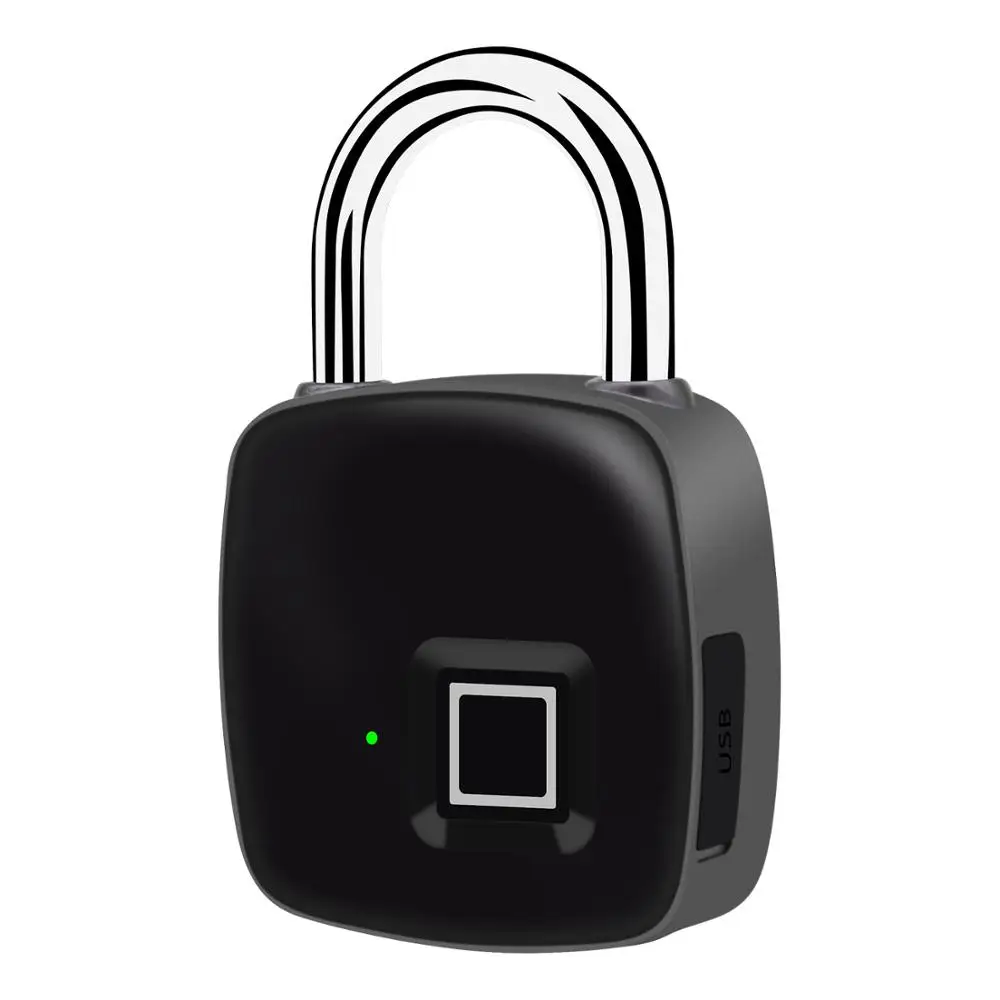 Bluetooth перезаряжаемый смарт-замок без ключа замок отпечатков пальцев IP66 водонепроницаемый Противоугонный замок безопасности замок для двери багажный замок FLP3