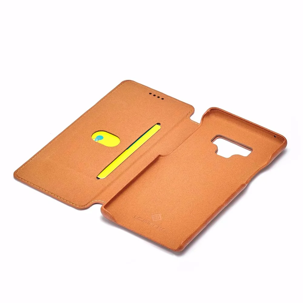 Luxury Pu Leather Case For Samsung Galaxy Note 9 Cover Flip Wallet Magnet Vintage Coque 8 | Мобильные телефоны и