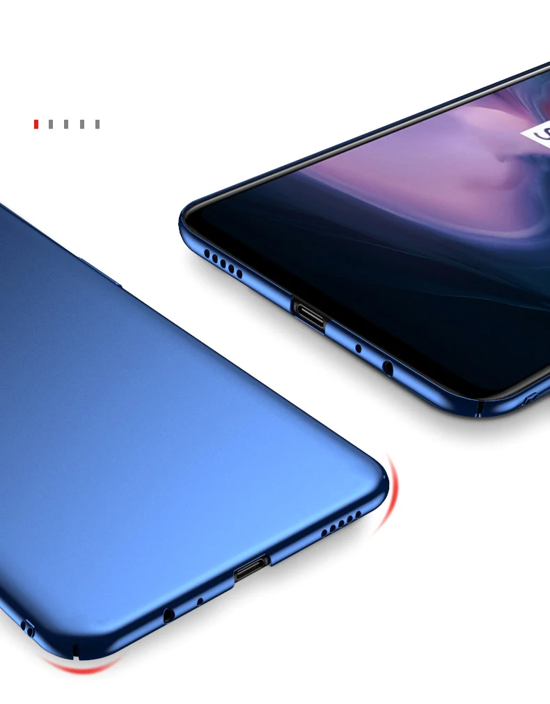 Original Phone Back Cover For Oneplus 6 / One Plus Case Full Body Hard PC Plastic Protective Fundas Oneplus6 |