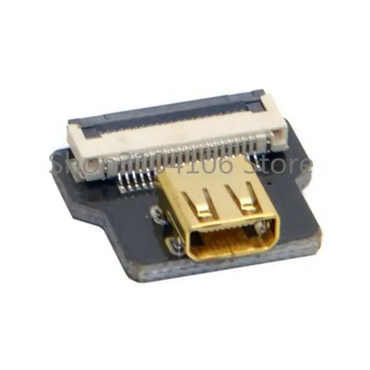 90 градусов вверх под углом Micro HDMI Совместимость Тип D штепсельный разъем для FPV HDTV