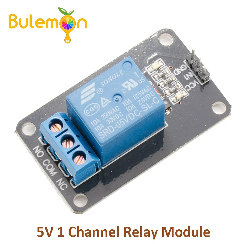 Одноканальная плата релейного модуля 5 В щит для PIC AVR DSP ARM реле Arduino|relay module|1 channel 5v