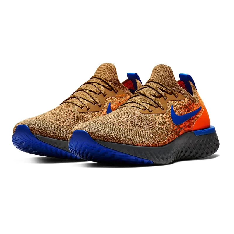 Оригинальный Новое поступление NIKE Flyknit Epic React для мужчин's кроссовки спортивная