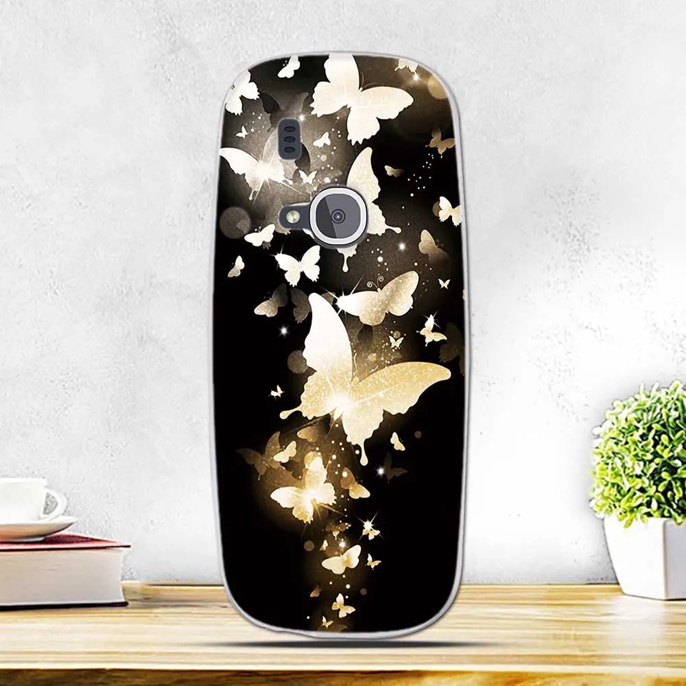 Для Nokia 3310 чехол тонкий стильный чехол для телефона для Nokia 3310 Funda мягкий гелевый защитный чехол для Nokia 3310 задняя крышка - Цвет: 1