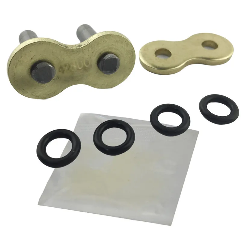 

1pc Motorcycle Accessories 428 Golden Color Chain Master Link Connector For Motorbike