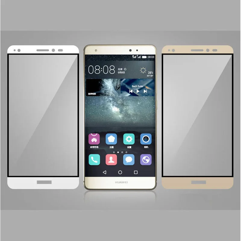 Анти-Взрыв Полный Закаленное Стекло-Экран Протектор Для Huawei Mate S Ультра-тонкий и HD