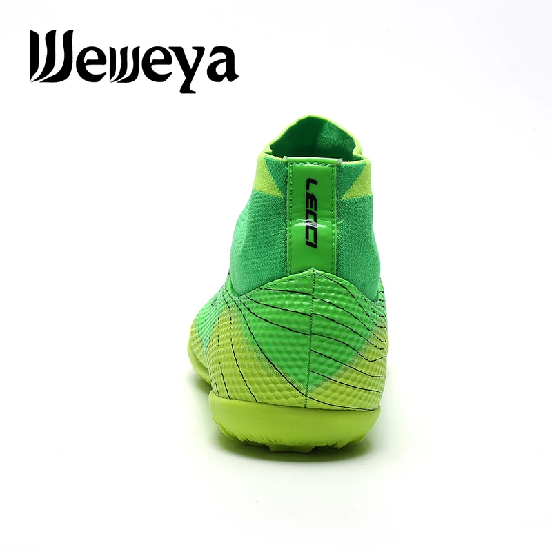 Высокие мужские футбольные бутсы обувь с сломанными гвоздями высоким голенищем