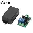 Aokin 433 МГц Универсальный беспроводной переключатель дистанционного управления AC 85 в 110 В 220 В 1CH релейный модуль приемника для ворот гаража Открывалка двери