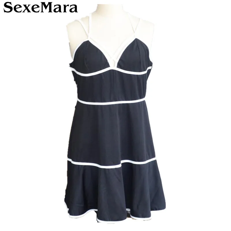 Новинка простое летнее Мини Платье С v образным вырезом для девочек цвет белый