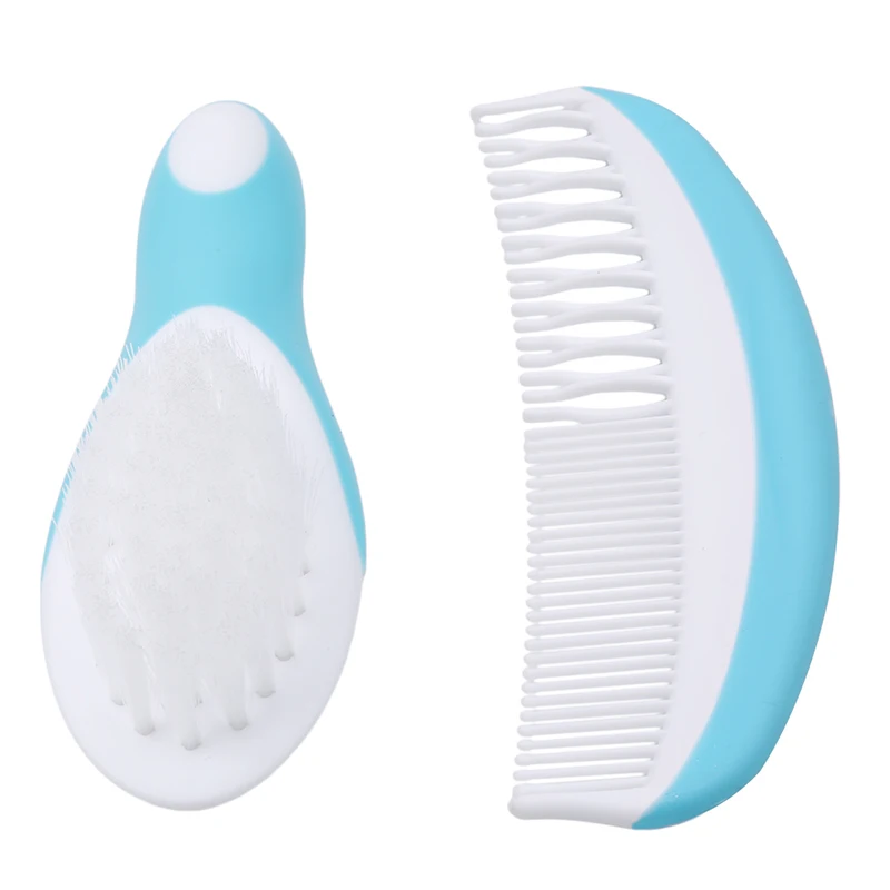 2 шт./компл. новорожденных Детская щетка для волос Мягкие Детские Гребень Глава