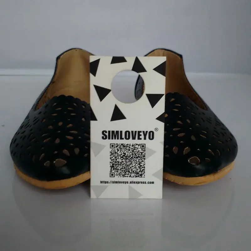 SIMLOVEYO/Новые весенне-летние женские туфли на плоской подошве, женская обувь на плоской подошве с вырезами женская повседневная обувь с цветочным принтом Большие размеры 40, 41, 42, 43, 44, 45, 46, 47
