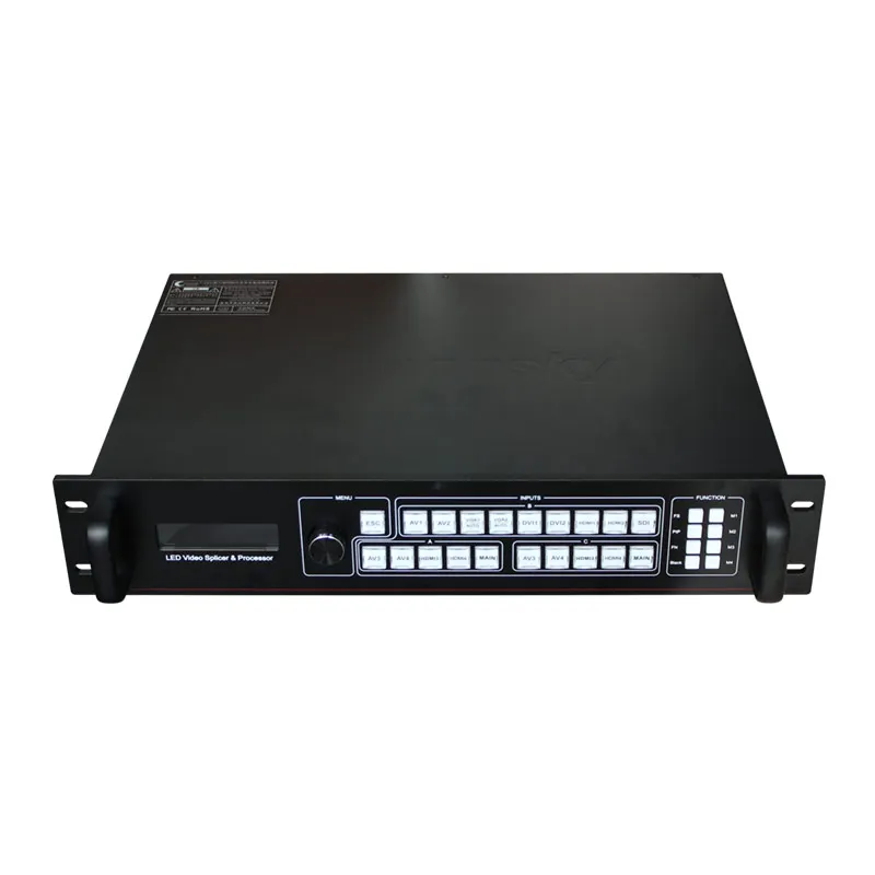 Professional Asynchronous Led Video Processor Six Windows For Stage Reanl Events Performance Big Screen AMS SC359|Запчасти к