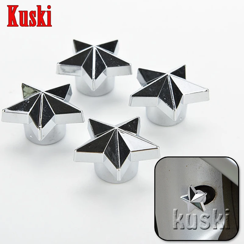 Колпачки клапанов в форме звезды для Mitsubishi ASX Lancer 10 9 Outlander Pajero I200 Seat Leon Ibiza Altea