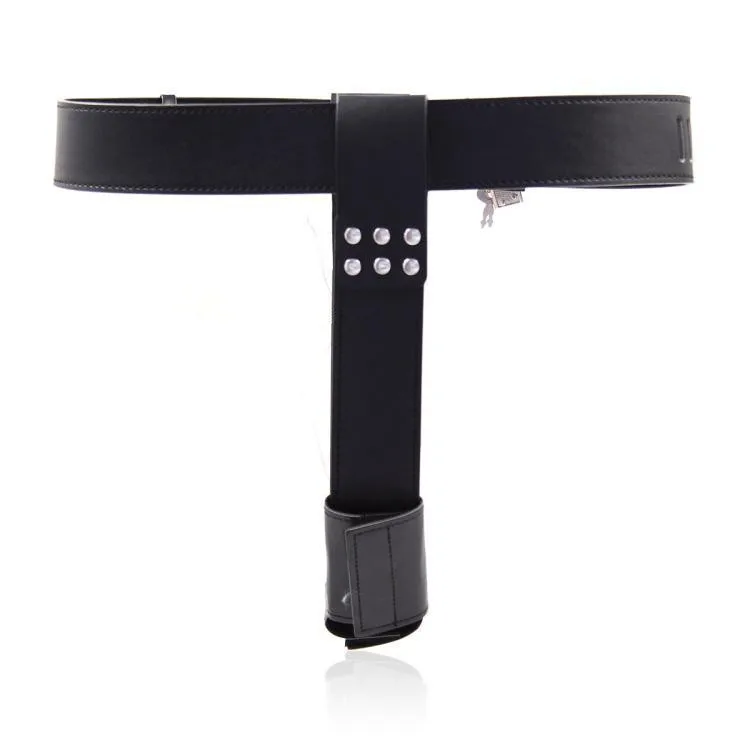 PU Leather BDSM Chastity Belt Device with Vagina Anal Vibrating Plugs Women Strap on Dildos Fetish Bondage Wear Lesbian Sex Toys | Красота и